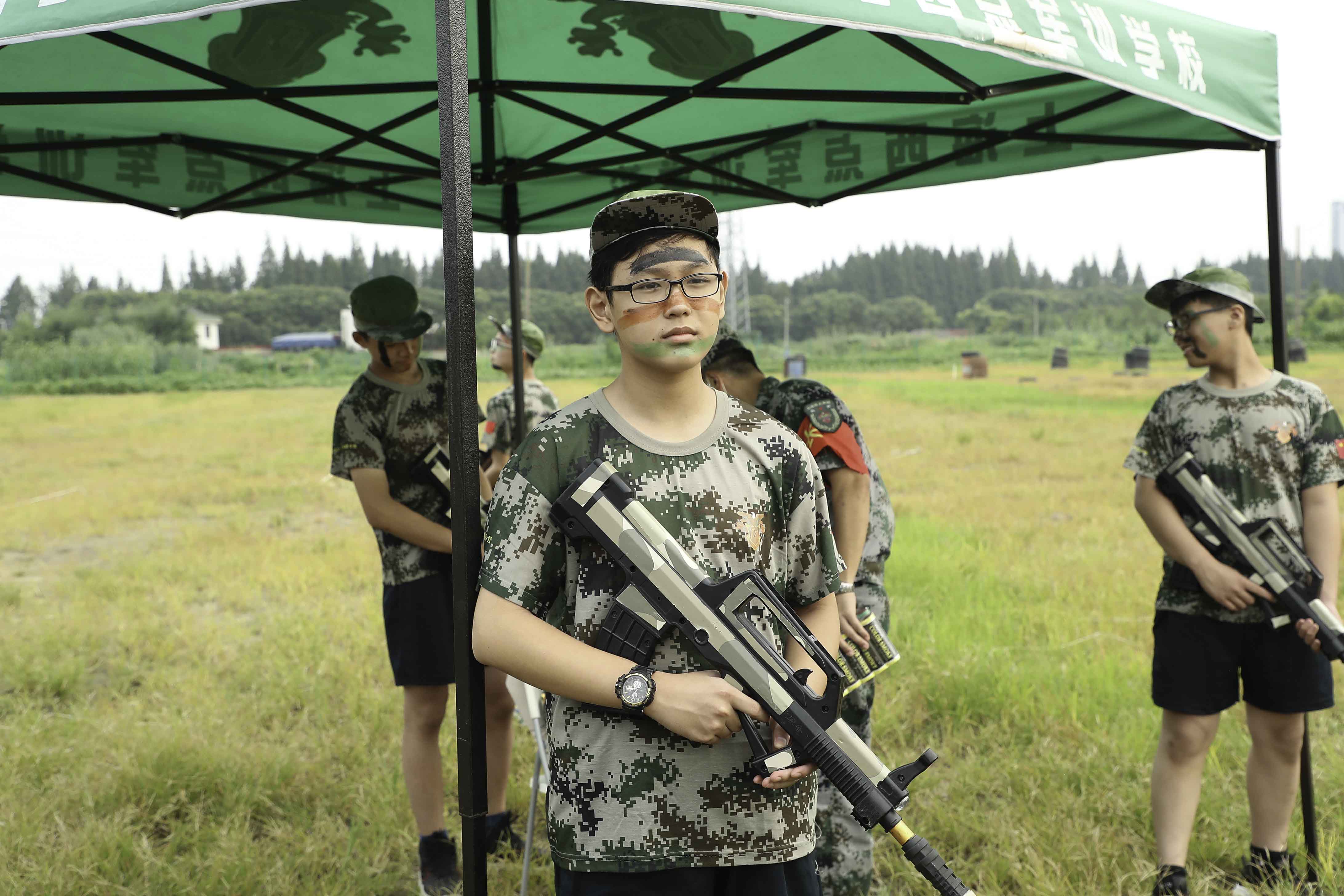 解救人质大演习,上海西点好习惯军事夏令营