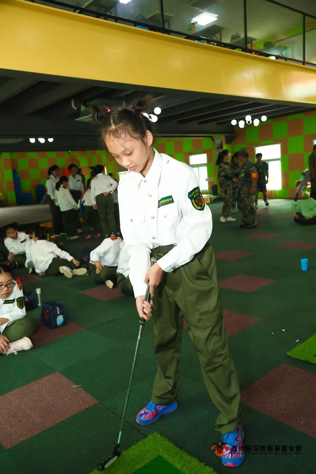 第五期夏令营入营的第五天，每日都有不少亮点,上海西点军事夏令营