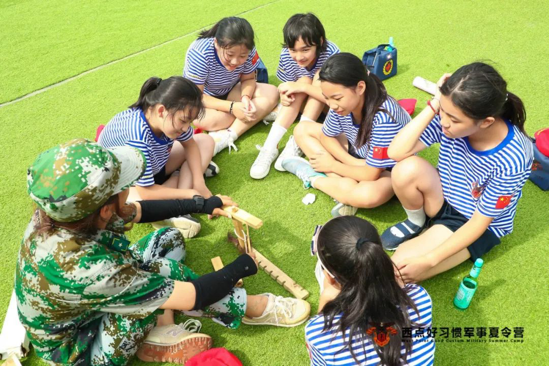 第六期学员入营的第三天,上海西点夏令营