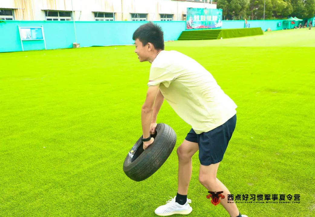 第六期学员入营的第三天,上海西点夏令营
