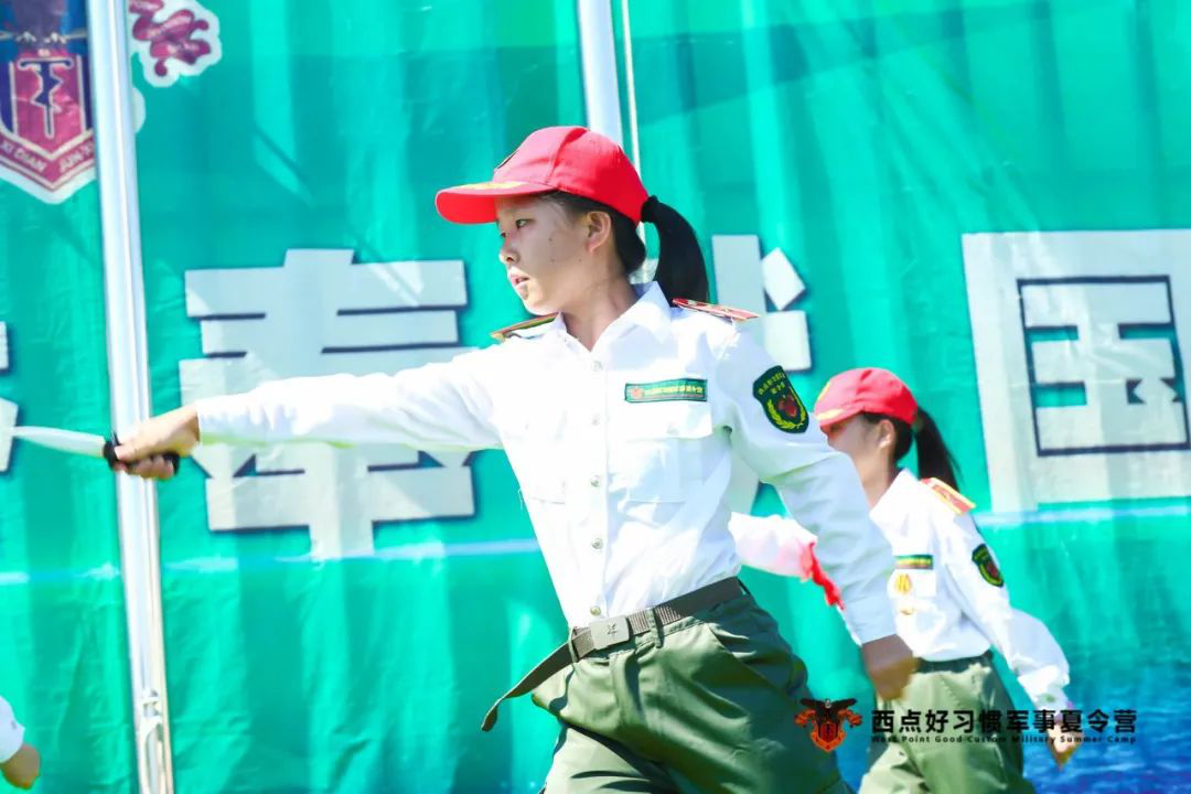 第六期结营，火热的夏季绽放如花的笑颜,西点夏令营