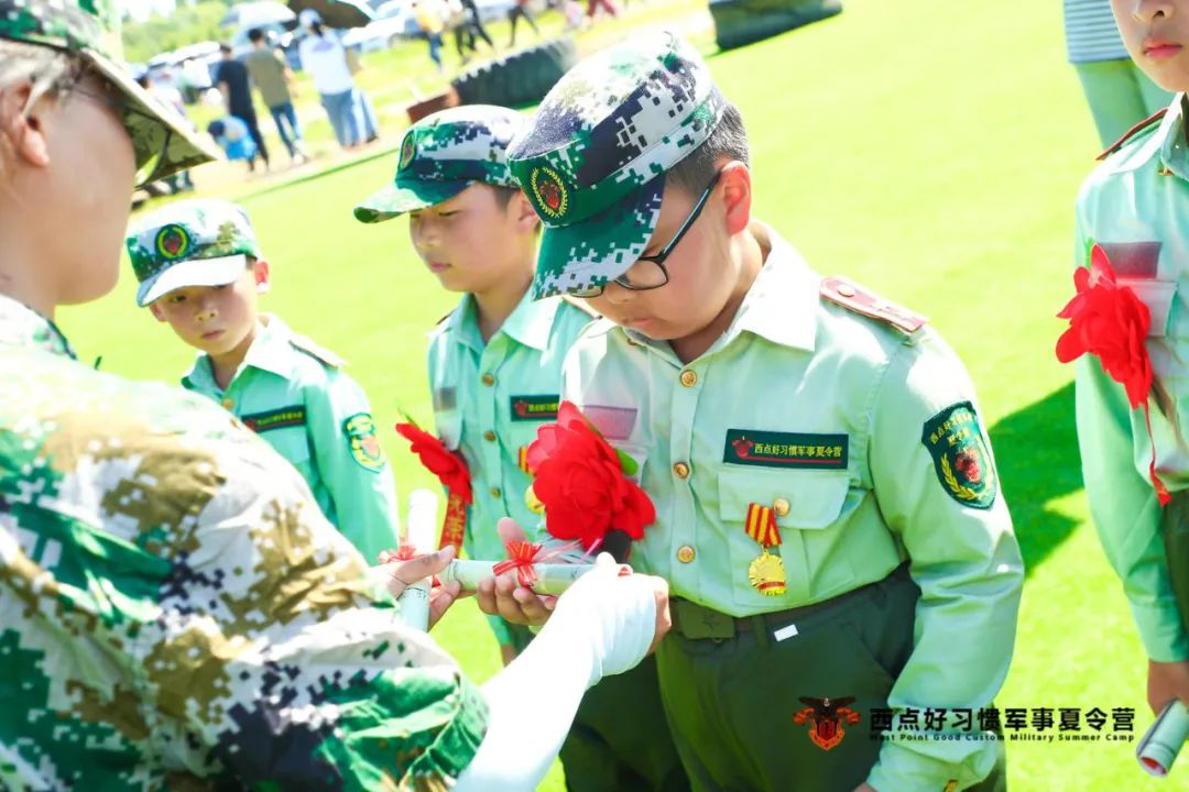 第六期结营，火热的夏季绽放如花的笑颜,西点夏令营