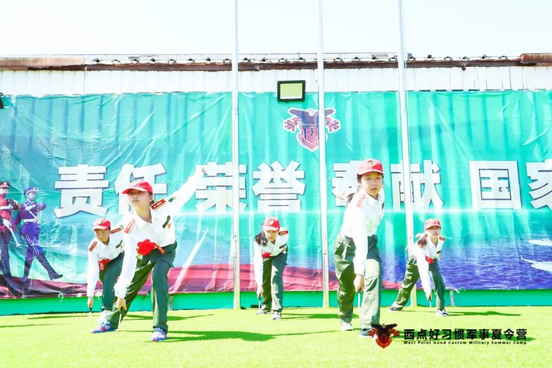 第六期结营，火热的夏季绽放如花的笑颜,西点夏令营
